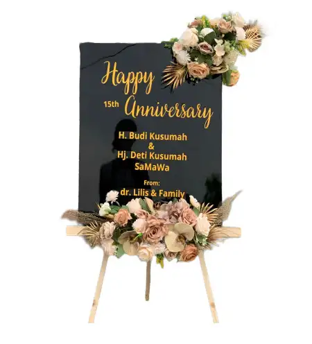 Papan Bunga Akrilik Kendal